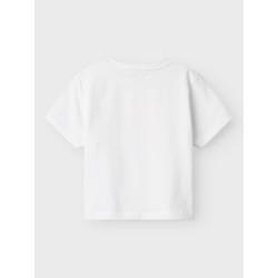 NAME IT MINI Frejane T-Shirt -  Lucient White