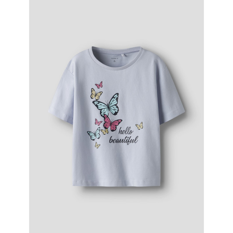 NAME IT MINI Frejane T-Shirt - Xenon Blue
