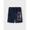 NAME IT MINI Mo Spider Shorts - Navy Blazer