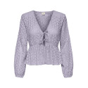 JDY Sunny Anglaise Bindetop - Thistle