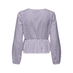 JDY Sunny Anglaise Bindetop - Thistle