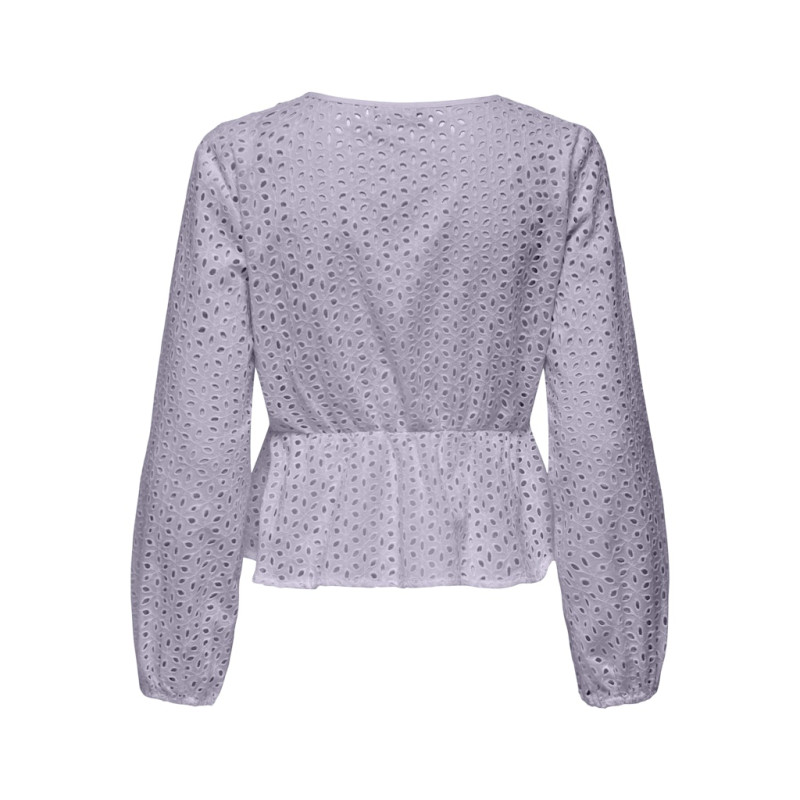 JDY Sunny Anglaise Bindetop - Thistle