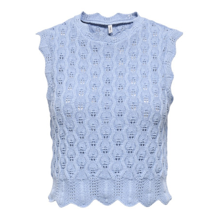 ONLY Luna Life Strik Top - Light Blue
