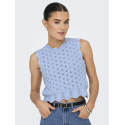 ONLY Luna Life Strik Top - Light Blue