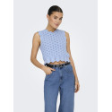ONLY Luna Life Strik Top - Light Blue