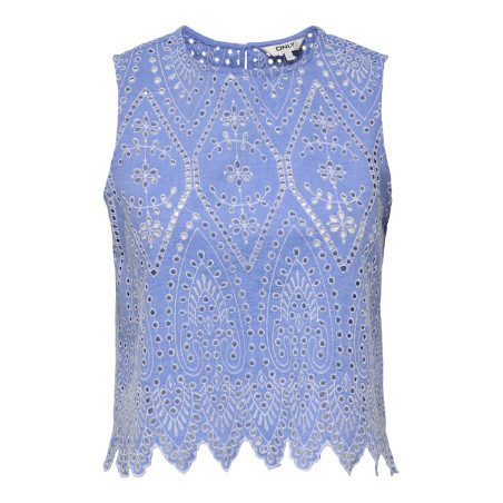 ONLY Tulum Top - Blue Bonnet
