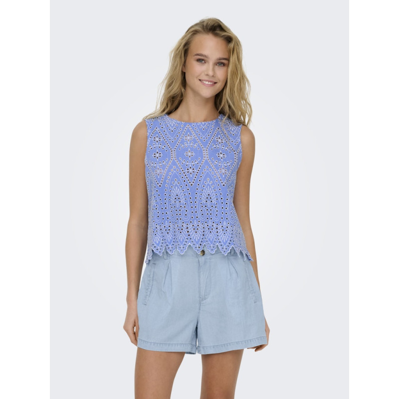 ONLY Tulum Top - Blue Bonnet