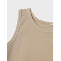NAME IT KIDS Nakal Kort Top - Pure Cashmere
