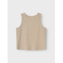 NAME IT KIDS Nakal Kort Top - Pure Cashmere