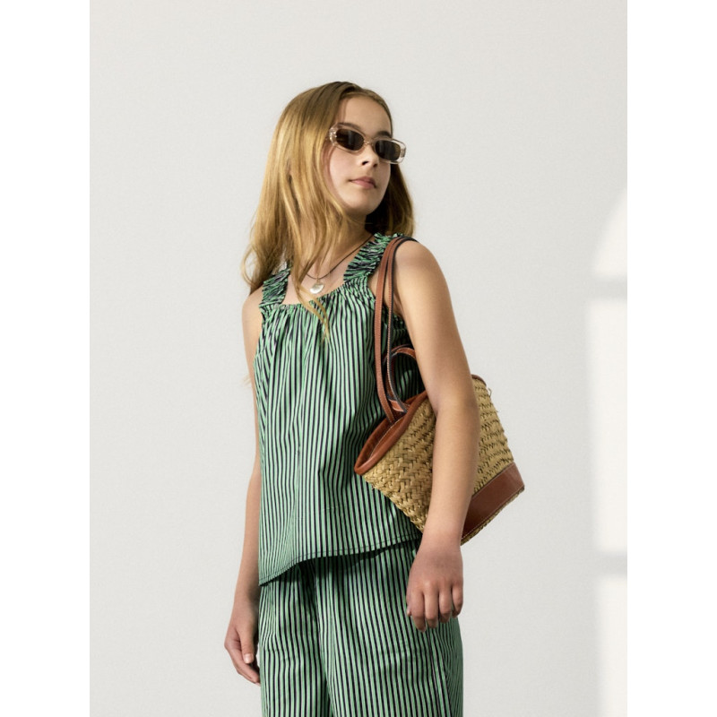 NAME IT KIDS Filaura Top - Bright Green