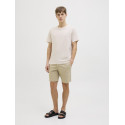 JJ REBEL Sharp Chino Shorts - Crockery