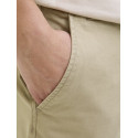 JJ REBEL Sharp Chino Shorts - Crockery
