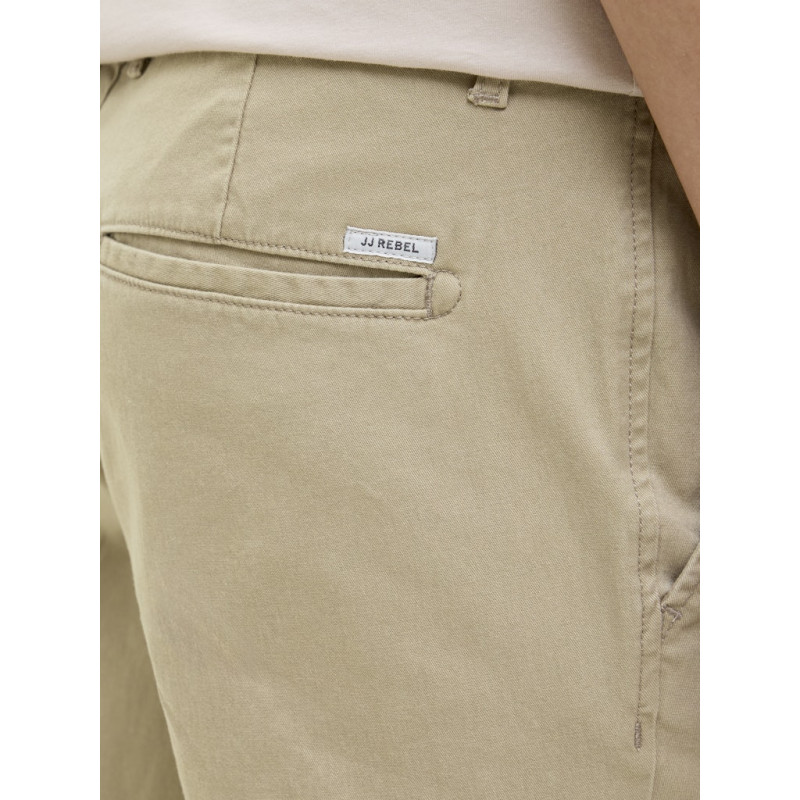 JJ REBEL Sharp Chino Shorts - Crockery