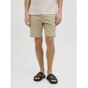 JJ REBEL Sharp Chino Shorts - Crockery