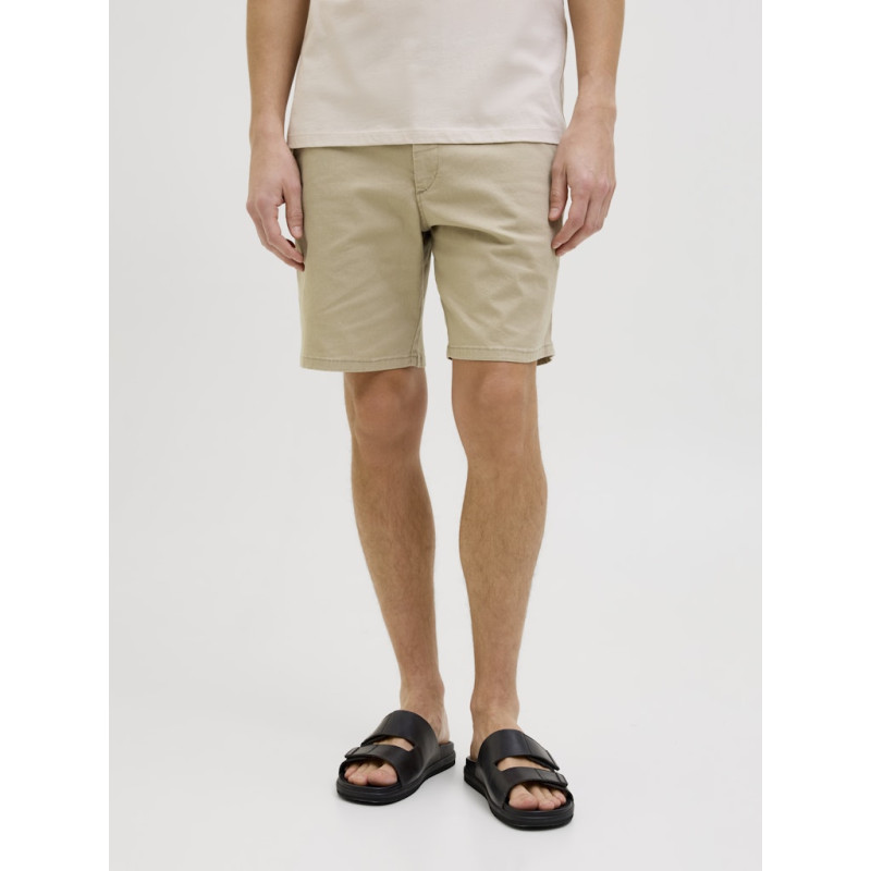JJ REBEL Sharp Chino Shorts - Crockery