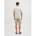 JJ REBEL Sharp Chino Shorts - Crockery