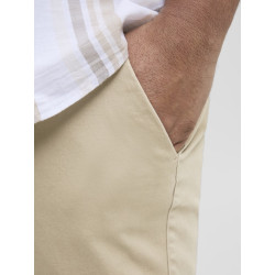 JACK & JONES PLUS Dave Jjchino Shorts - Crockery