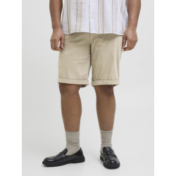 JACK & JONES PLUS Dave Jjchino Shorts - Crockery