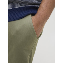 JACK & JONES PLUS Dave Jjchino Shorts - Dusty Olive