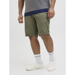 JACK & JONES PLUS Dave Jjchino Shorts - Dusty Olive