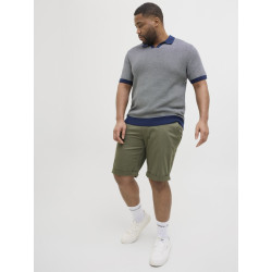 JACK & JONES PLUS Dave Jjchino Shorts - Dusty Olive