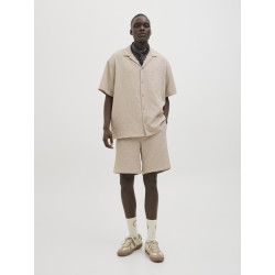 JACK & JONES PANTS STUDIO Jaiden Matteo Resort Shorts - Oxford Tan