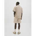 JACK & JONES PANTS STUDIO Jaiden Matteo Resort Shorts - Oxford Tan