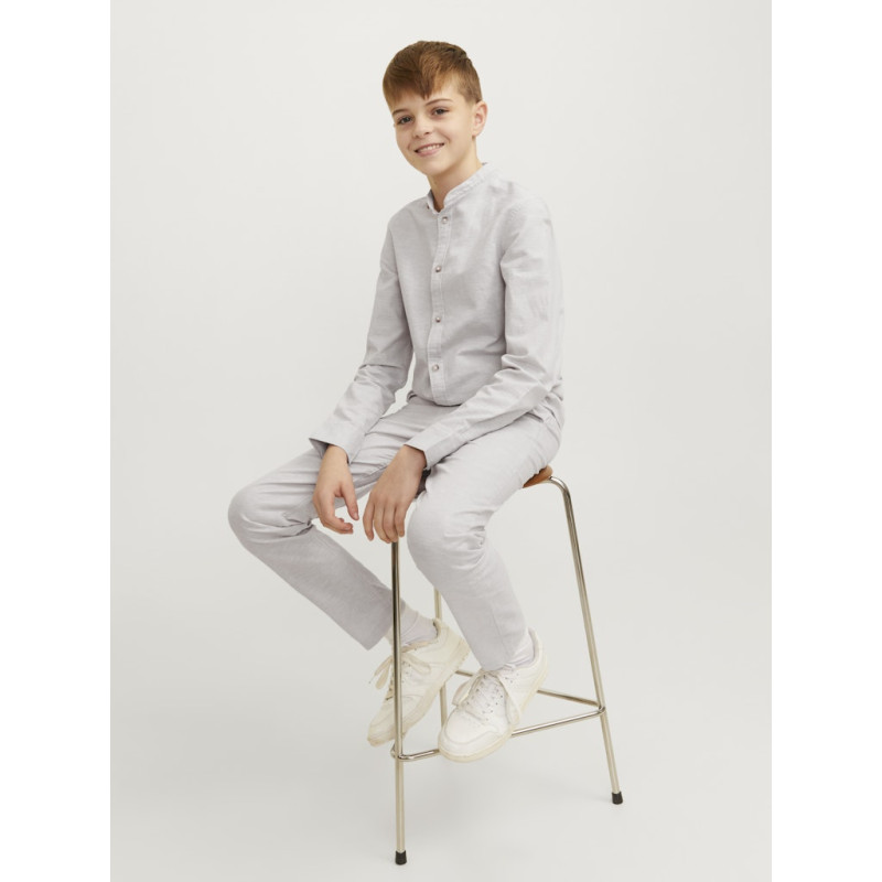 JACK & JONES JUNIOR Kane Jjsummer Hør Joggingbukser - Crockery