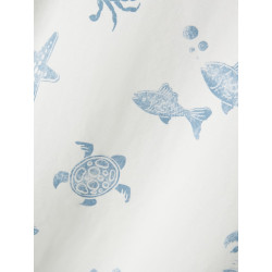 NAME IT MINI Fille T-Shirt - Cloud Dancer