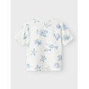 NAME IT MINI Fille T-Shirt - Cloud Dancer