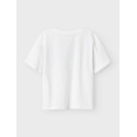 NAME IT KIDS Fesko T-Shirt - Bright White / Bright Green Heart