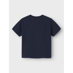 NAME IT MINI Malix Stitch T-Shirt - Navy Blazer