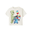 NAME IT MINI Malix Stitch T-Shirt - Cloud Dancer