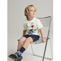 NAME IT MINI Malix Stitch T-Shirt - Cloud Dancer