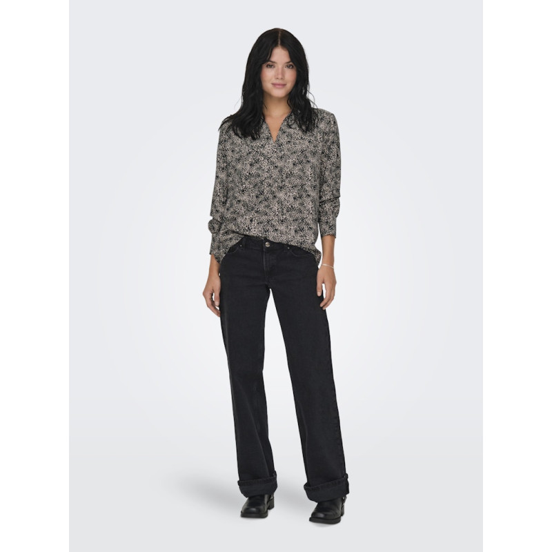 JDY Abigail Loose Top - Chateau Gray