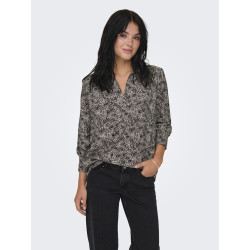 JDY Abigail Loose Top - Chateau Gray