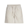 JACK & JONES JUNIOR Jaiden Summer Jogger Hør Shorts - Crockery