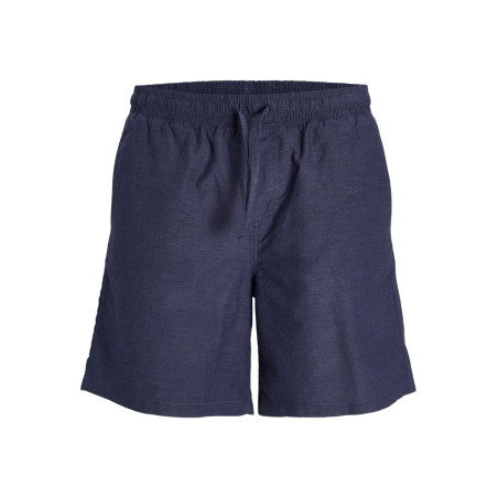 JACK & JONES JUNIOR Jaiden Summer Jogger Hør Shorts - Night Sky