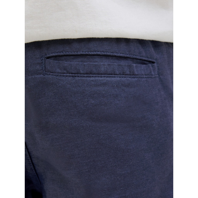 JACK & JONES JUNIOR Jaiden Summer Jogger Hør Shorts - Night Sky