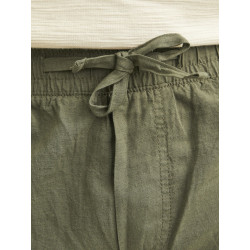 JACK & JONES Jaiden Summer Hør Blend Shorts - Dusty Olive