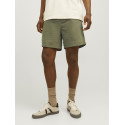 JACK & JONES Jaiden Summer Hør Blend Shorts - Dusty Olive