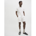 JACK & JONES Jaiden Summer Hør Blend Shorts - Hvid