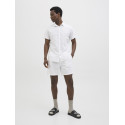 JACK & JONES Jaiden Summer Hør Blend Shorts - Hvid