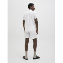 JACK & JONES Jaiden Summer Hør Blend Shorts - Hvid