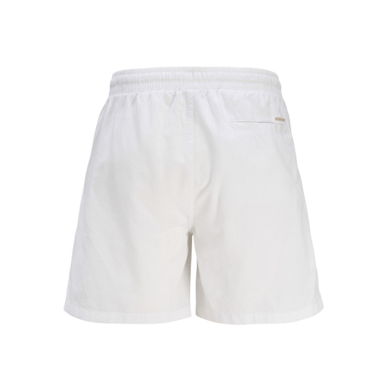 JACK & JONES Jaiden Summer Hør Blend Shorts - Hvid