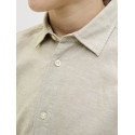 JACK & JONES JUNIOR Breeze Hør Skjorte - Crockery