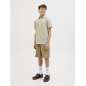 JACK & JONES JUNIOR Breeze Hør Skjorte - Crockery