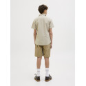JACK & JONES JUNIOR Breeze Hør Skjorte - Crockery