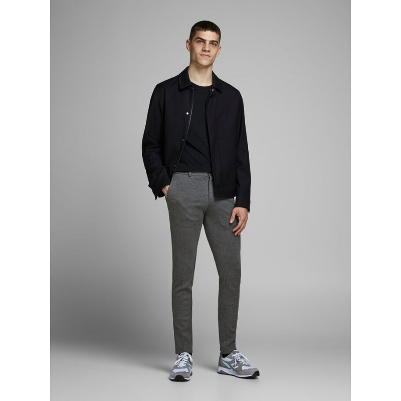 JACK & JONES Marco Phil Jersey Chino Slim Bukser - Grey Melange