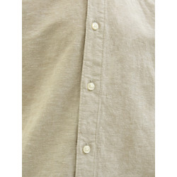 JACK & JONES JUNIOR Breeze Hør Skjorte - Crockery